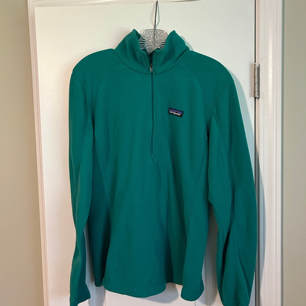 Patagonia Turquoise Fleece Pullover
